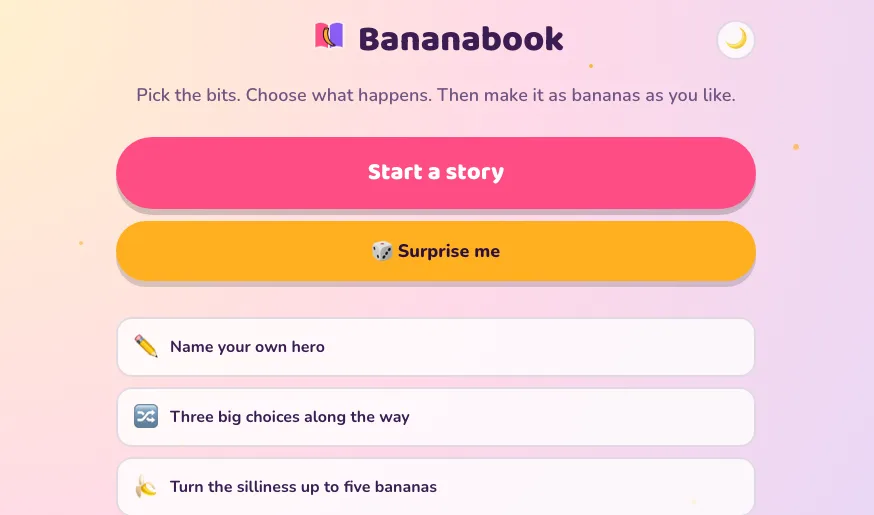 Banana Book (Previously Silly Story Fun)